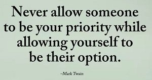 Be Your Priority